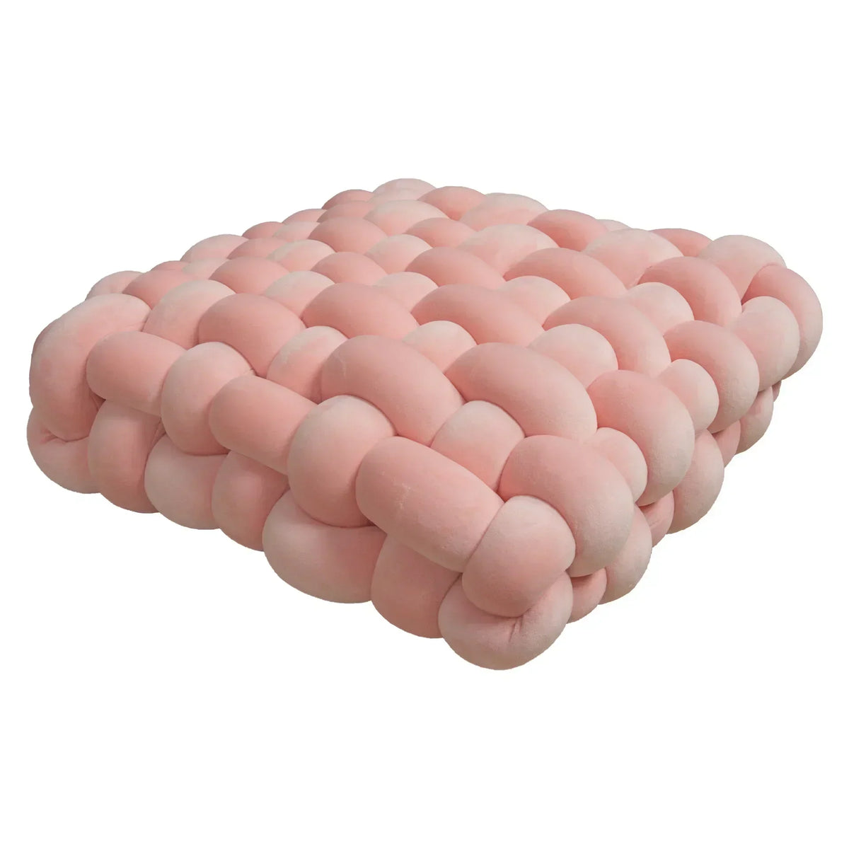 Almofada de Nós Entrelaçada com Visual Nórdico