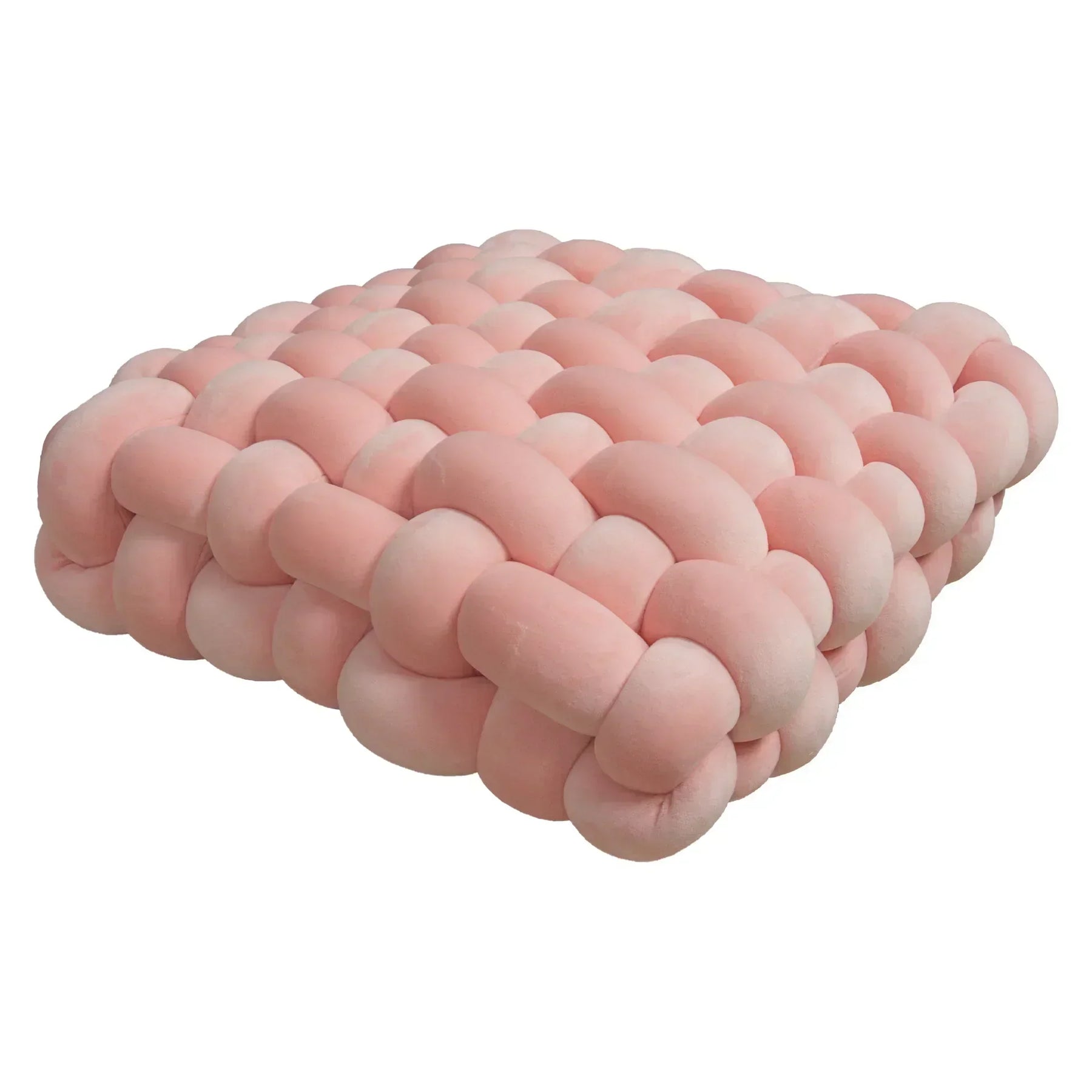 Almofada de Nós Entrelaçada com Visual Nórdico