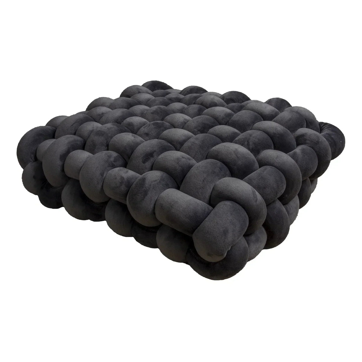 Almofada de Nós Entrelaçada com Visual Nórdico