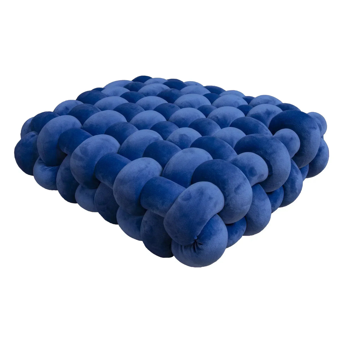 Almofada de Nós Entrelaçada com Visual Nórdico