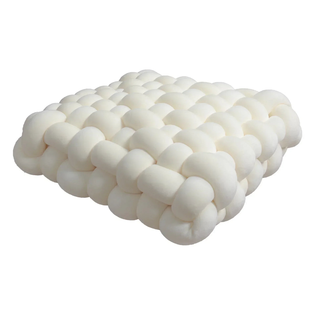 Almofada de Nós Entrelaçada com Visual Nórdico