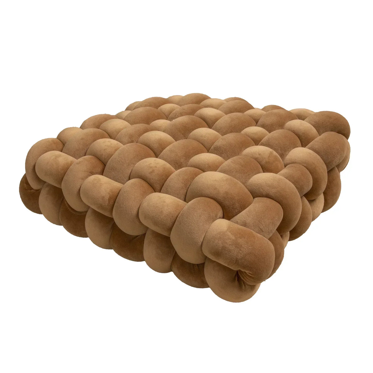 Almofada de Nós Entrelaçada com Visual Nórdico