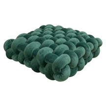 Almofada de Nós Entrelaçada com Visual Nórdico