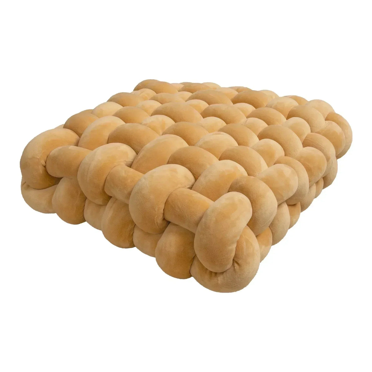 Almofada de Nós Entrelaçada com Visual Nórdico
